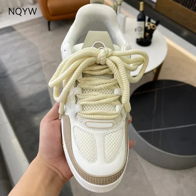 Brand Men's And Women's Sneakers Walking High Quality Men's Casual Shoes Sneaker2025 Four Seasons New Net Men's Non-Slip Buffer