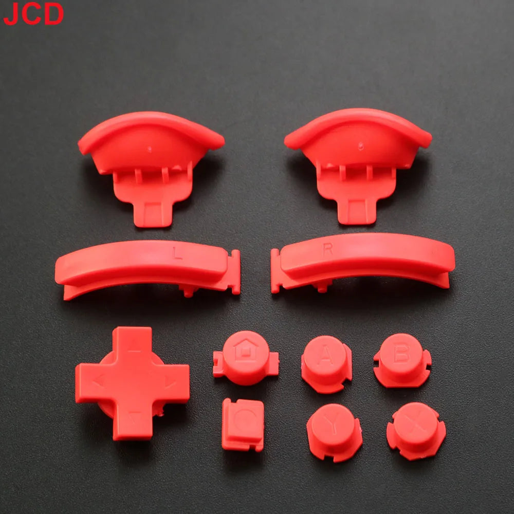 JCD 1set Multi Colors Full Set Key ABXY Button D Pad Buttons For Nintend Switch Lite Controller L R ZL ZR Trigger Button