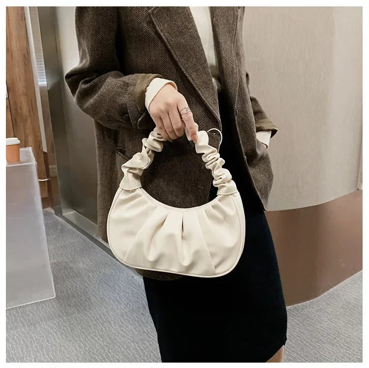 Fashion Pleated Handlebags for Women
