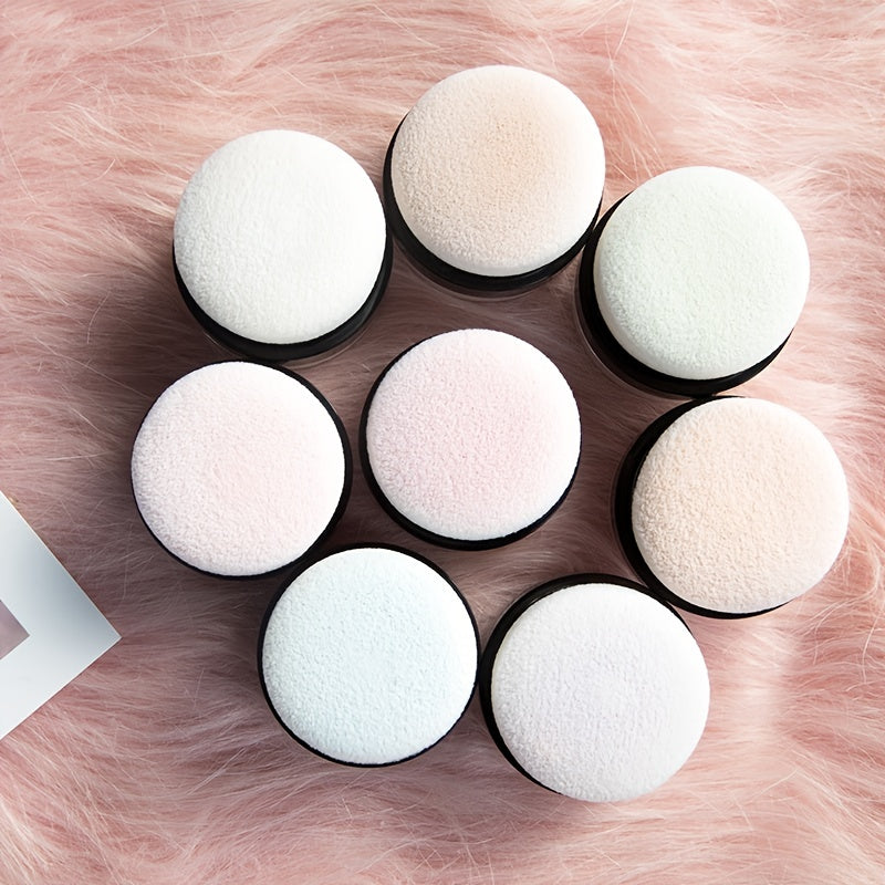 ILISYA Long-Lasting Loose Powder With Mushroom Head Makeup Foundation, Oil Control, Brightening Concealer, Waterproof And Sweatproof