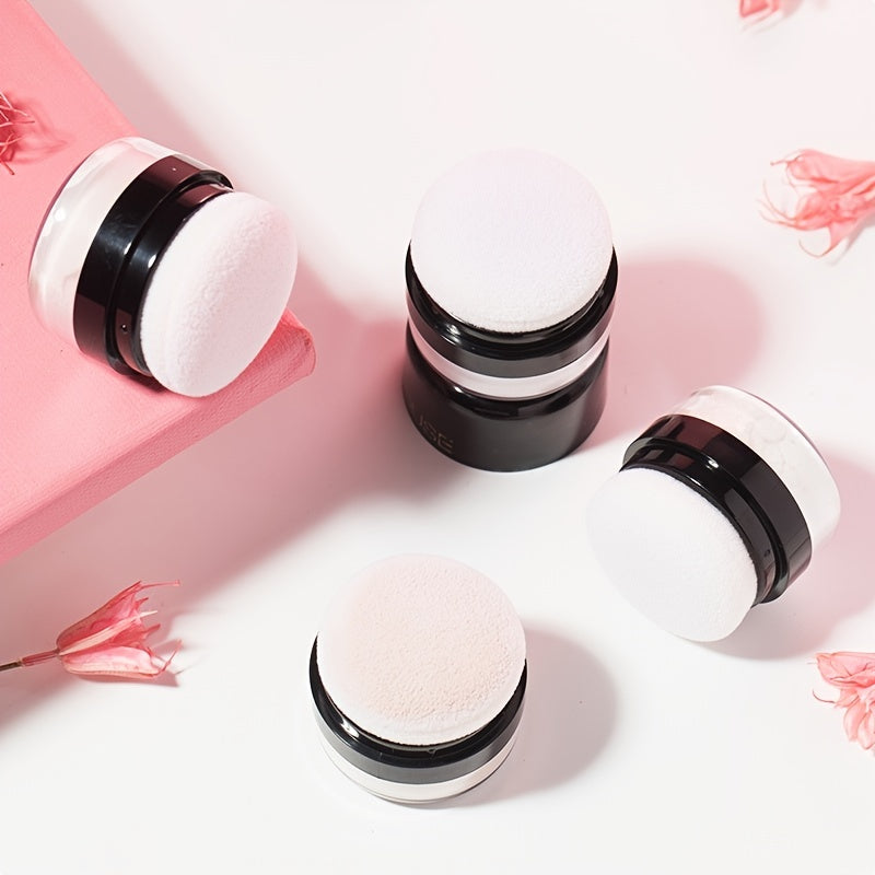 ILISYA Long-Lasting Loose Powder With Mushroom Head Makeup Foundation, Oil Control, Brightening Concealer, Waterproof And Sweatproof