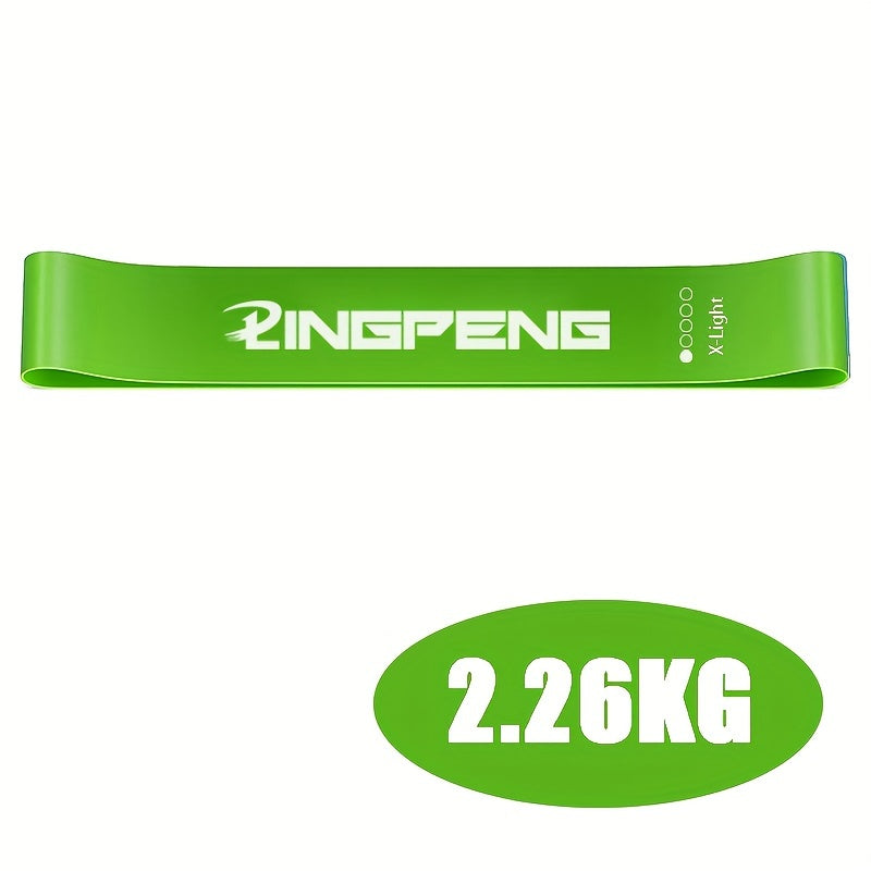 1pc 5-Level Yoga Resistance Band for Full-Body Workout and Stretching