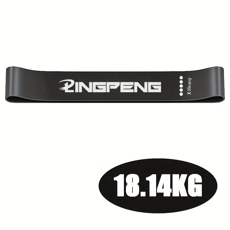 1pc 5-Level Yoga Resistance Band for Full-Body Workout and Stretching