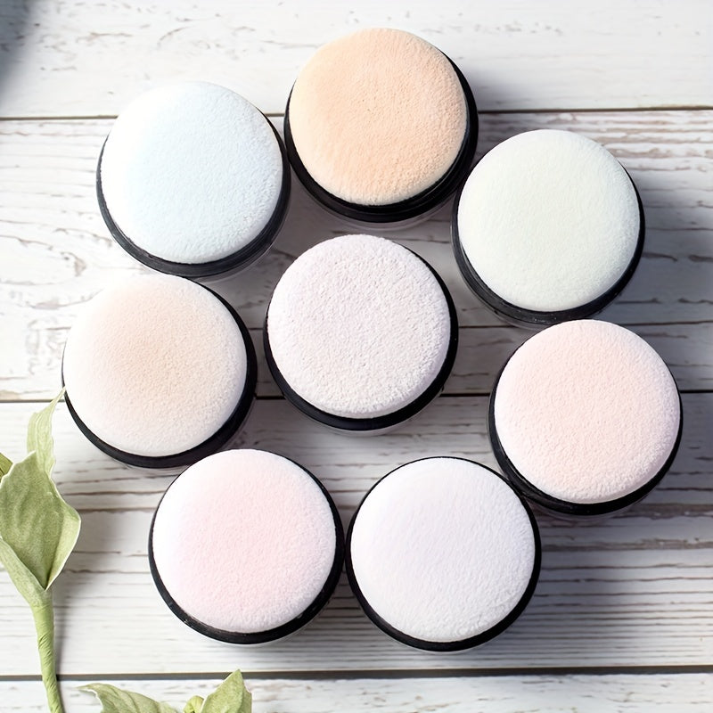 ILISYA Long-Lasting Loose Powder With Mushroom Head Makeup Foundation, Oil Control, Brightening Concealer, Waterproof And Sweatproof