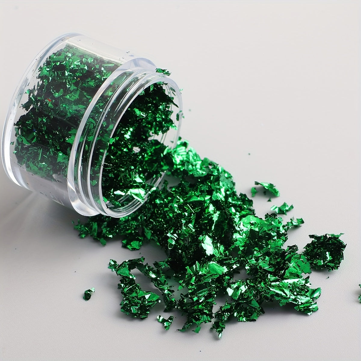 Golden Foil Flakes - Nail Foils Gold Foil For Nail Art, DIY Arts & Crafts, Epoxy, Tumbler, Face And Eye Makeup, Resin Jewelry