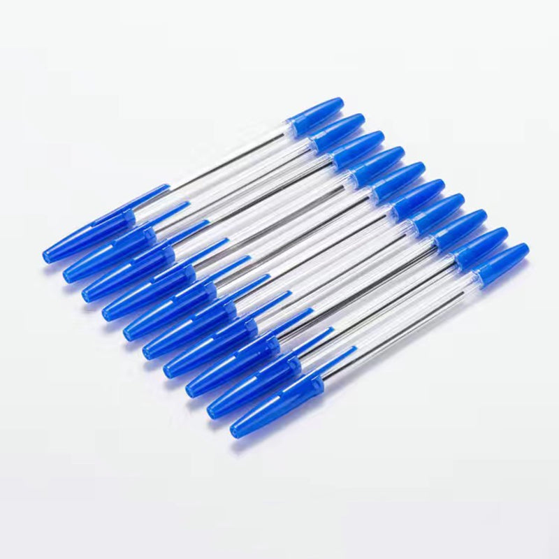 10-Pack Classic Ballpoint Pens, 0.7mm Bullet Tip in 3 Colors