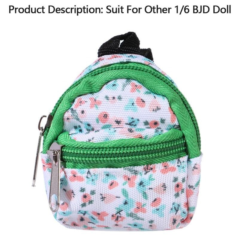 for LABUBU 11.81inch Doll 1/6 BJD Doll Mini Bag Backpack Mini Doll