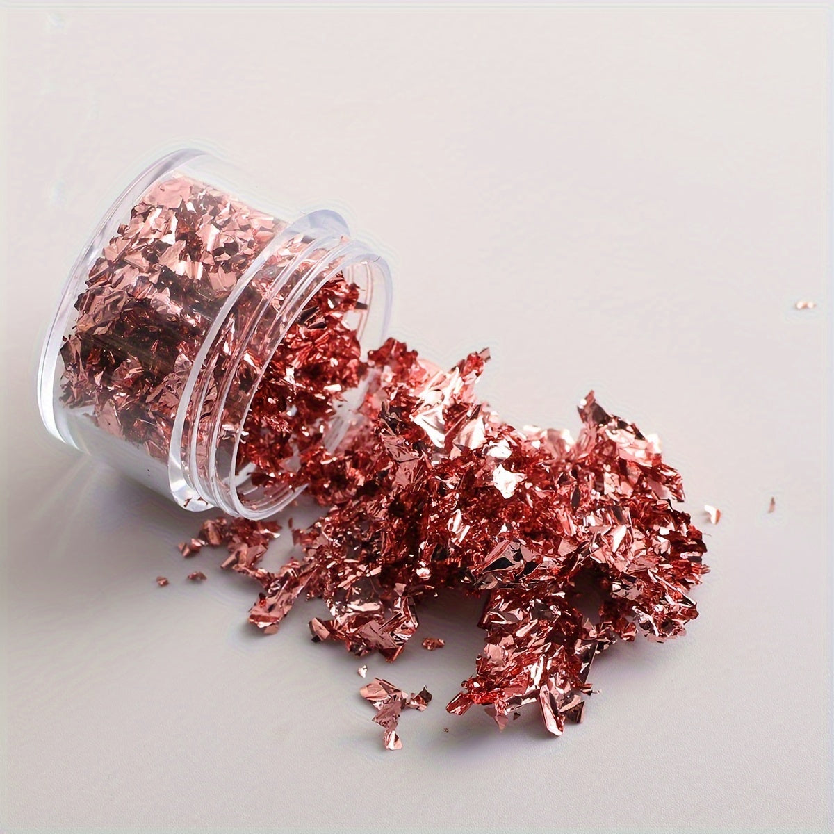 Golden Foil Flakes - Nail Foils Gold Foil For Nail Art, DIY Arts & Crafts, Epoxy, Tumbler, Face And Eye Makeup, Resin Jewelry